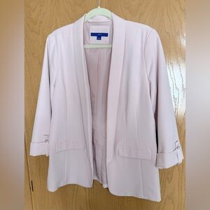 Apt. 9 Soft Pink Open-Front Blazer